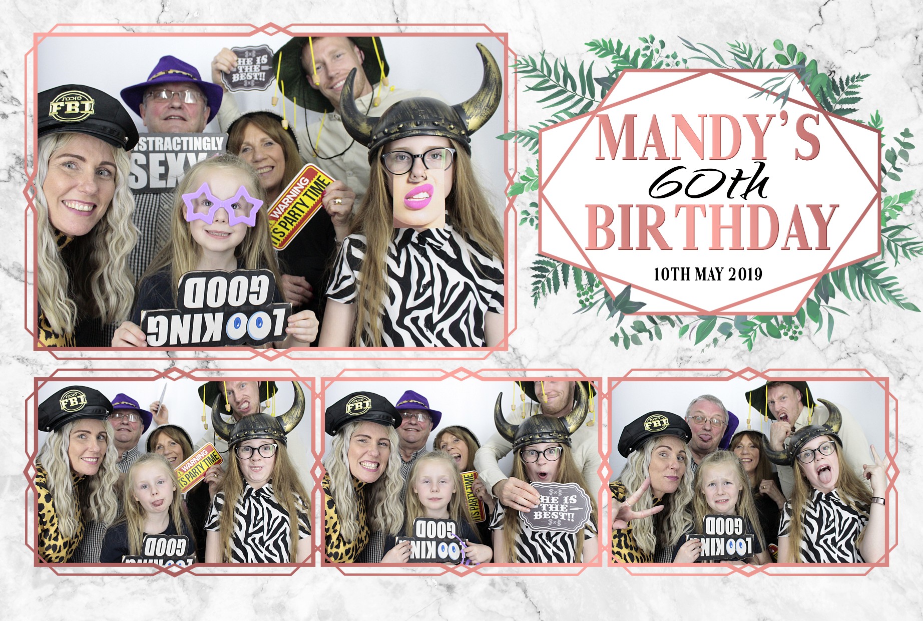 Mandy's 60th  Birthday Party | View more photos from the event at gallery.myphotoboothexperience.co.uk/u/MyPhotoBoothExperienceLtd/Mandys-60th-Birthday-Party